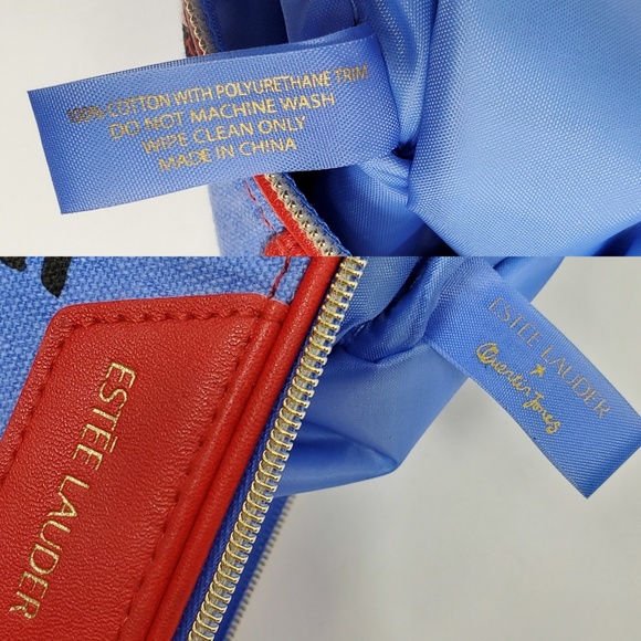 NWOT Estēe Lauder x Quentin Jones Cosmetic Bag - Picture 8 of 8